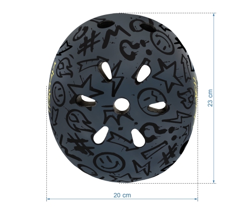 Bērnu ķivere Kidwell ORIX Plus Graffiti S