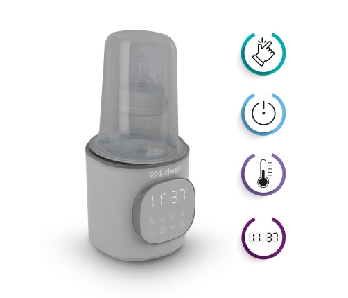 Pudeļu sildītājs Kidwell GALA Grey