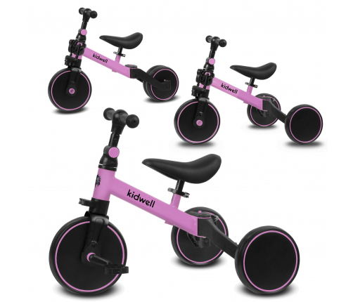 Kidwell 3-in-1 bike PICO Pink Tulip