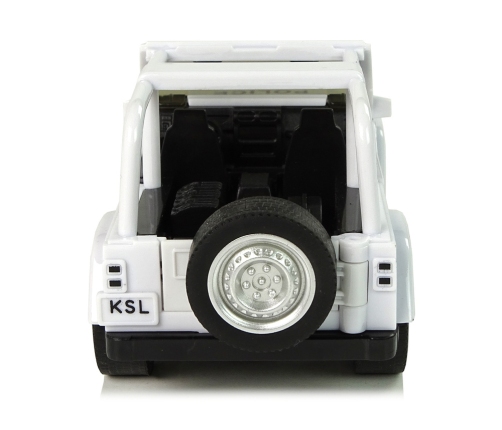 Off-Road Police Car White