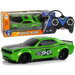 Remote Controlled Sports Car 1:24 Racing Green Remote Controlled Sports Car 1:24 Racing Green