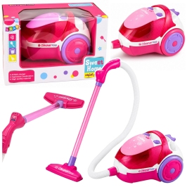 Kids Vacuum Cleaner With Realistic Sound Effects And Sucking Function