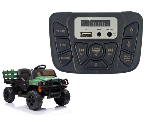 Music panel for the Vehicle BDM0926