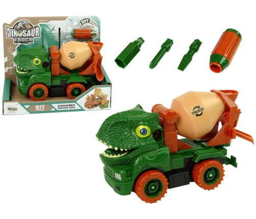 Concrete Truck Dinosaur Unwrecker Green Accessories
