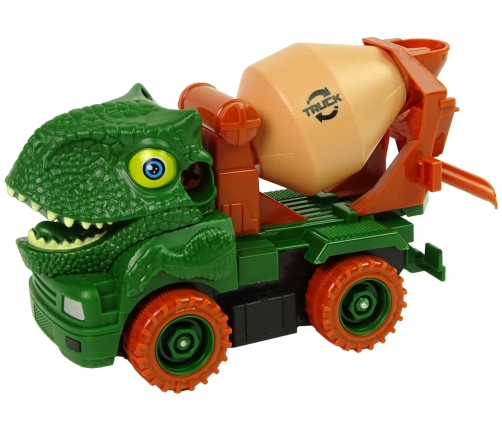 Concrete Truck Dinosaur Unwrecker Green Accessories