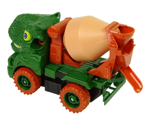 Concrete Truck Dinosaur Unwrecker Green Accessories