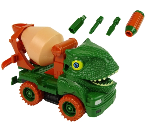 Concrete Truck Dinosaur Unwrecker Green Accessories
