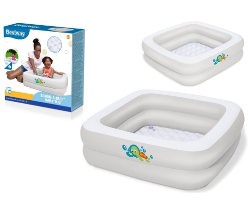 Inflatable Paddling Pool 86 x 86 x 25 cm Bestway 51116