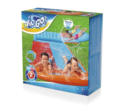 Double Water Slide 4.88 m Bestway 52478