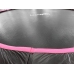 Batuts ar drošības tīklu un kāpnēm 488 cm (16ft) LEAN Sport Max Black-Pink