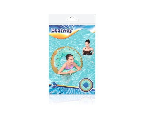 Mint Donut Swimming Ring 91 cm Bestway 36300