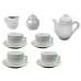 DIY Paint Porcelain Tea Set