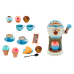 Set of Sweets Cafe Ice Cream Machine Cups Muffins