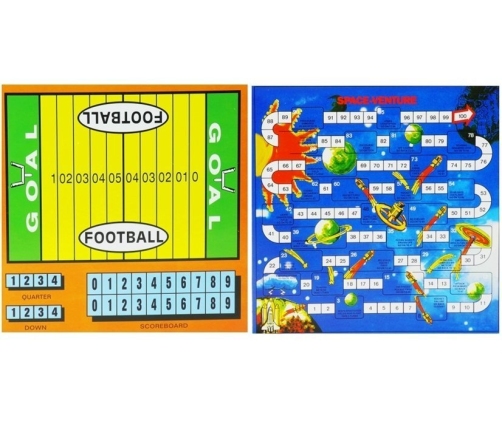 Big Games Set 18 Gameboards Chess Manji Draughts