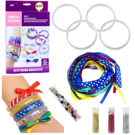 DIY Brocade Ribbon Bracelet Making Kit