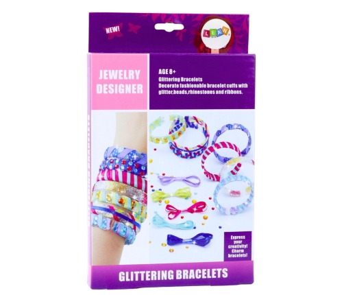 DIY Brocade Ribbon Bracelet Making Kit