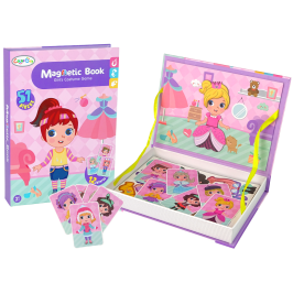 Magnetic Jigsaw Puzzle Book Dress-up Costumes