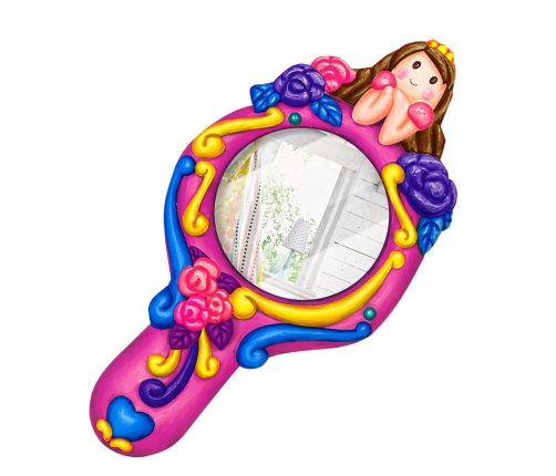 Set of Creative Plastic Mirror Mold Plaster Paints
