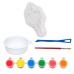 Set of Creative Plastic Mirror Mold Plaster Paints