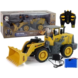 Huge excavator R/C loader Remote-controlled 360-degree rotation LED lights Huge excavator R/C loader Remote-controlled 360-degree rotation LED lights