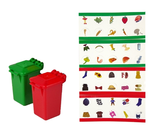 Rubbish Truck Friction Drive Sound Effects Orange 1:16 Segregation