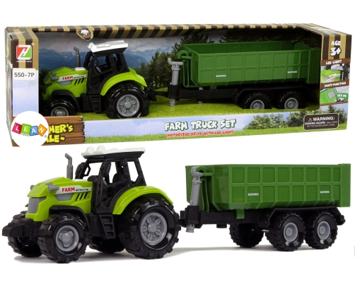 Tractor Detachable Farm Trailer Sound Green