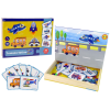 Magnetic Jigsaw Book Transport Puzzle Cards Magnetic Jigsaw Book Transport Puzzle Cards