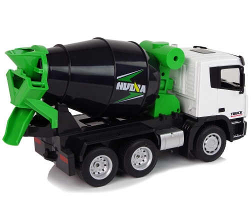 Concrete mixer Remote Controlled 1:18 Black Huina 2.4G Rotating Bucket