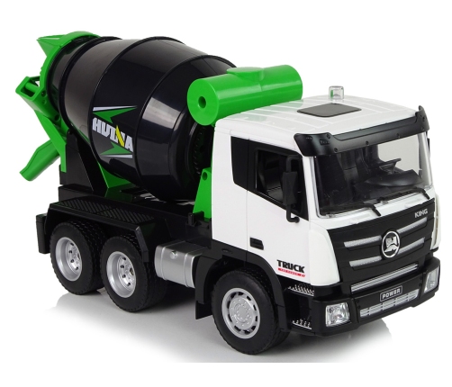Concrete mixer Remote Controlled 1:18 Black Huina 2.4G Rotating Bucket