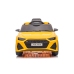 Elektriskā sporta automašīna bērniem Audi RS6 BRD-2118 Yellow