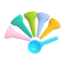 Set of Colorful Ice Cream Cone Sand Molds 6221