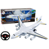 Remote-controlled passenger aircraft + Steering wheel-shaped Remote-controlled passenger aircraft + Steering wheel-shaped