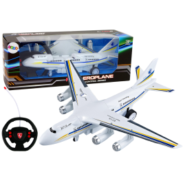 Remote-controlled passenger aircraft + Steering wheel-shaped