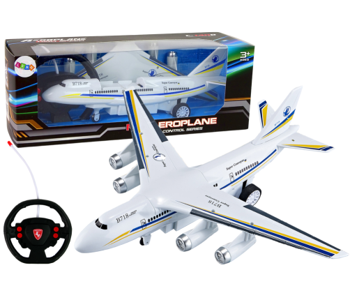 Remote-controlled passenger aircraft + Steering wheel-shaped