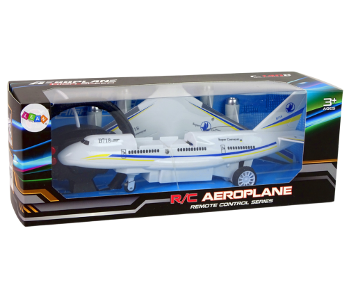 Remote-controlled passenger aircraft + Steering wheel-shaped