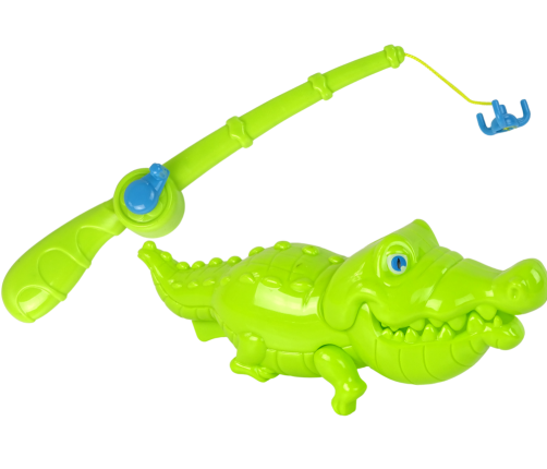 Large Fishing Set with fishing rod Let's Go Fishing ! 11 elements