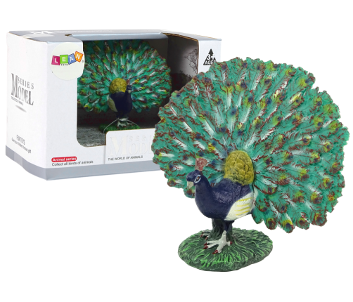 Large Collector's Figurine of the Royal Peacock