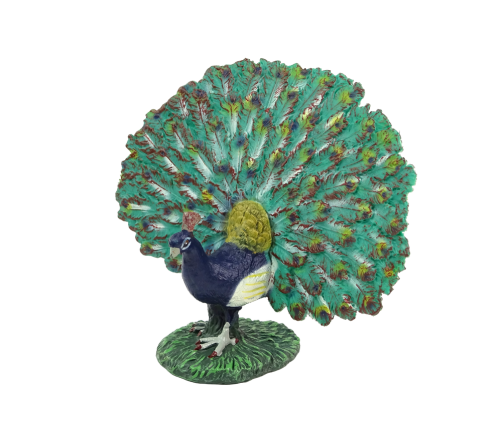 Large Collector's Figurine of the Royal Peacock