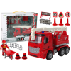Fire Brigade Set Crane Road Signs Firefighter Fire Brigade Set Crane Road Signs Firefighter