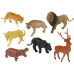 Large Figure Set Wild Animals Safari  + Accessories  34 Elements