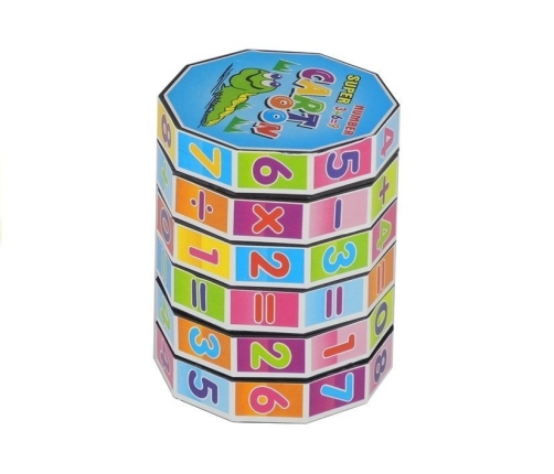Educational Cube Mathematical Barrel Learning Numbers