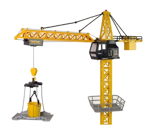 Большой подъёмный кран на пульте