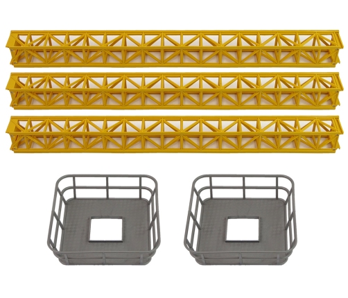 Большой подъёмный кран на пульте