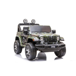 Двухместный детский электромобиль Jeep Wrangler Rubicon DK-JWR555 Camo