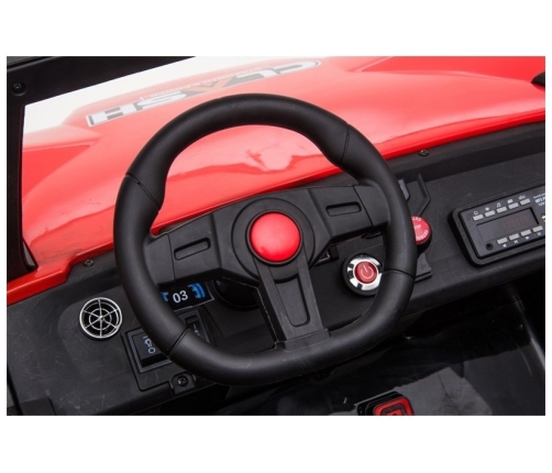 Battery-powered car SX1928 Red 24V