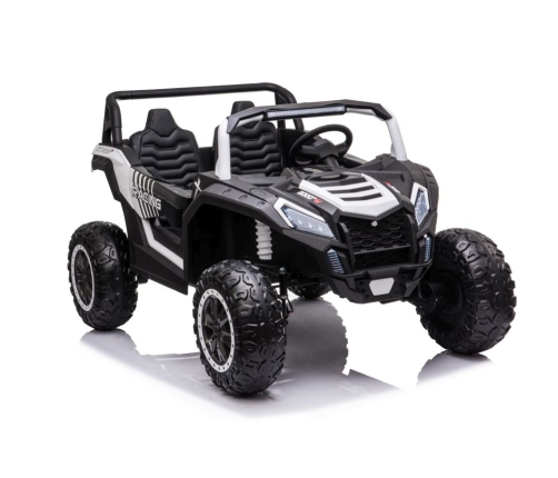 Divvietīgs bērnu elektromobilis Bagijs A032 EVA White