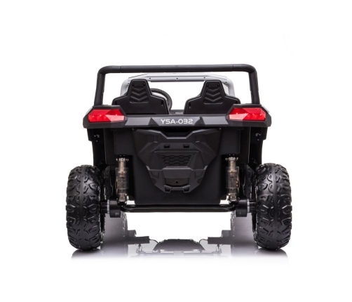 Divvietīgs bērnu elektromobilis Bagijs A032 EVA White