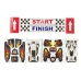 R/C Racing Track with 2 Cars