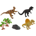 Set of 12 Dinosaur Figurines