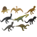 Set of 12 Dinosaur Figurines